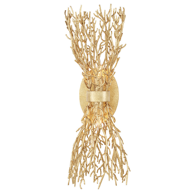 Бра золотое в виде кораллов Coral Decor Золотой Бра золотое в виде кораллов Coral Decor Золотой в Грозном | Loft Concept