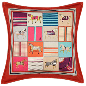 Декоративная подушка Hermes Horse 26