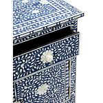 Комод инкрустация костью ORIENTAL Indian синий орнамент варинант исполнения - 6 | Loft Concept в Грозном