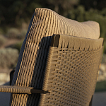 Дизайнерское уличное кресло на металлическом каркасе PHOENIX Armchair варинант исполнения - 9 | Loft Concept в Грозном