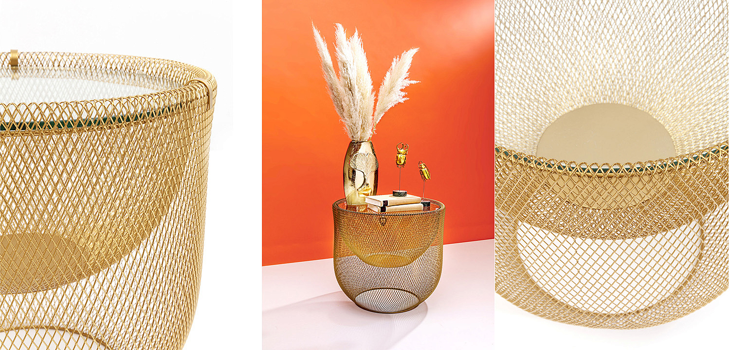 Кофейный стол Golden Grid - Loft-Concept в Грозном