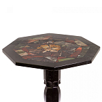 Кофейный стол из натуральных камней Змеевик и Яшма Natural Stone Tables варинант исполнения - 8 | Loft Concept в Грозном