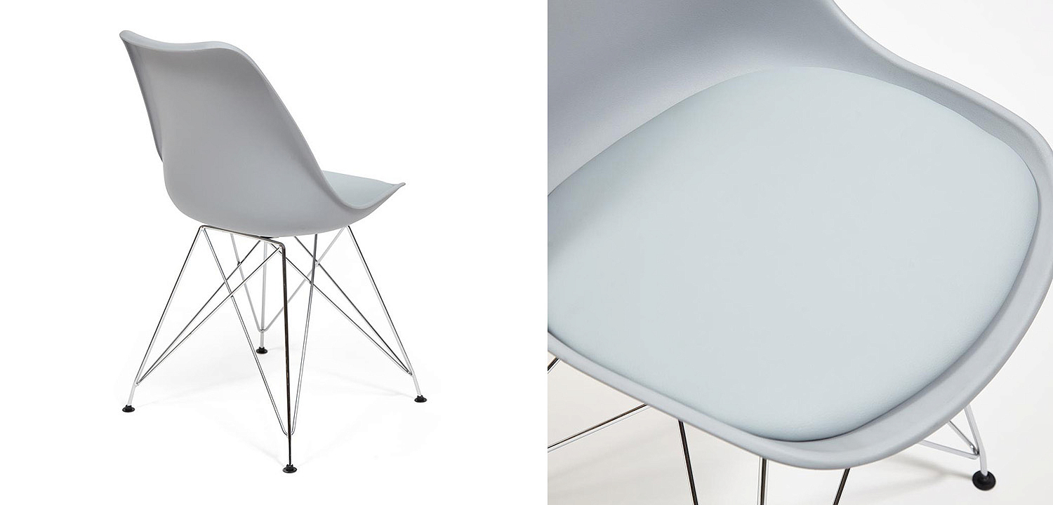 Стул DSR gray Стул DSR gray - Loft-Concept в Грозном
