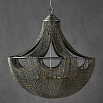 Люстра в форме колокола с декором из тонких железных нитей Jagged Pattern варинант исполнения - 5 | Loft Concept в Грозном