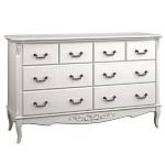 Комод белый из массива бука в стиле прованс White Provence варинант исполнения - 1 | Loft Concept в Грозном