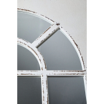 Зеркало-окно с эффектом старения в венецианском стиле Venetian White Mirror варинант исполнения - 3 | Loft Concept в Грозном