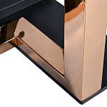 Стол обеденный со стальными ножками оригинальной формы Gourmet Meal варинант исполнения - 4 | Loft Concept в Грозном