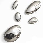 Абстрактная скульптура на стену в виде капли воды Water Outline варинант исполнения - 8 | Loft Concept в Грозном