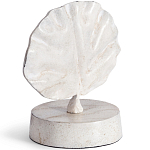 Статуэтка белая Metal Flowers Аntique Рlating варинант исполнения - 1 | Loft Concept в Грозном