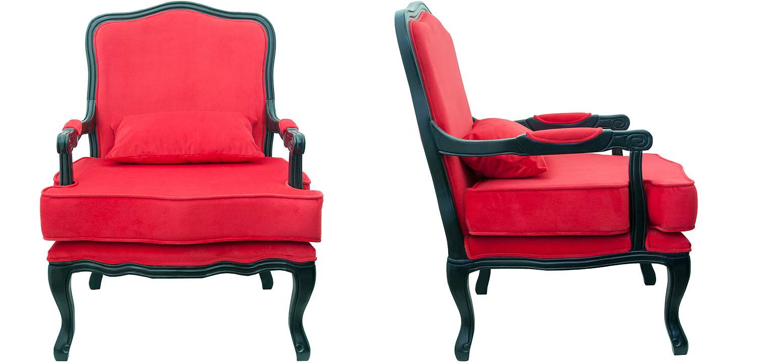 Кресло Harold Chair red Кресло Harold Chair red - Loft-Concept в Грозном