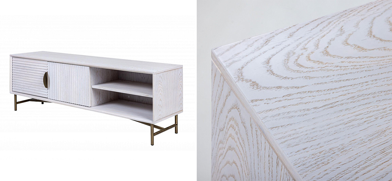 ТВ-тумба Antique Order Шпон Беленого дуба ТВ-тумба Antique Order Шпон Беленого дуба - Loft-Concept в Грозном