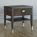 Прикроватная тумбочка с ящиком Elsa Dreams Walnut варинант исполнения - 1 | Loft Concept в Грозном