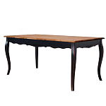 Стол обеденный прямоугольный из массива березы со столешницей из шпона ясеня Vintage варинант исполнения - 1 | Loft Concept в Грозном