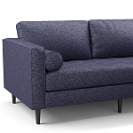 Мебельная ткань Шенилл синий цвет 138 см T4-33 варинант исполнения - 5 | Loft Concept в Грозном