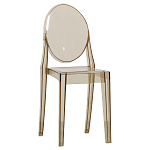 Прозрачный стул с янтарным оттенком LOUIS GHOST CHAIR варинант исполнения - 1 | Loft Concept в Грозном