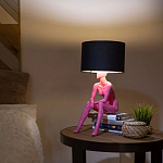 Настольная лампа TERRAMI с абажуром варинант исполнения - 11 | Loft Concept в Грозном