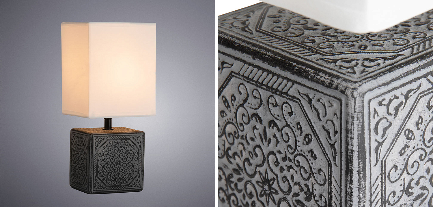 Настольная лампа Lazio Black Table Lamp Настольная лампа Lazio Black Table Lamp - Loft-Concept в Грозном