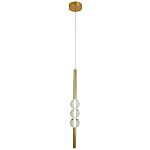 Подвесной светильник Celestin Spheres Brass Trio Hanging Lamp варинант исполнения - 2 | Loft Concept в Грозном