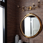 Зеркало в ассиметричной золотой раме Mirror of Aragorn варинант исполнения - 4 | Loft Concept в Грозном