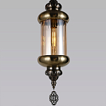 Подвесной светильник с янтарным стеклянным плафоном Amber Queen варинант исполнения - 3 | Loft Concept в Грозном