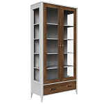 Витрина из массива бука двухдверная Tasteful Furniture варинант исполнения - 1 | Loft Concept в Грозном