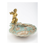 Блюдо с бронзовым ангелом Porcelain Angels of Paradise варинант исполнения - 2 | Loft Concept в Грозном