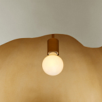 Подвесной светильник в форме купола с сочетанием золотого и оливкового цвета Eggshell варинант исполнения - 2 | Loft Concept в Грозном