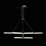 Люстра с геометрической конструкцией из вытянутых цилиндрических плафонов Hex Scaffold  варинант исполнения - 4 | Loft Concept в Грозном