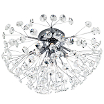 Потолочный светильник Crystal Dandelions Chrome Ceiling Lamp варинант исполнения - 1 | Loft Concept в Грозном