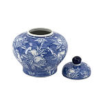 Ваза с крышкой в китайском стиле Гранатовое дерево Blooming Pomegranate варинант исполнения - 10 | Loft Concept в Грозном