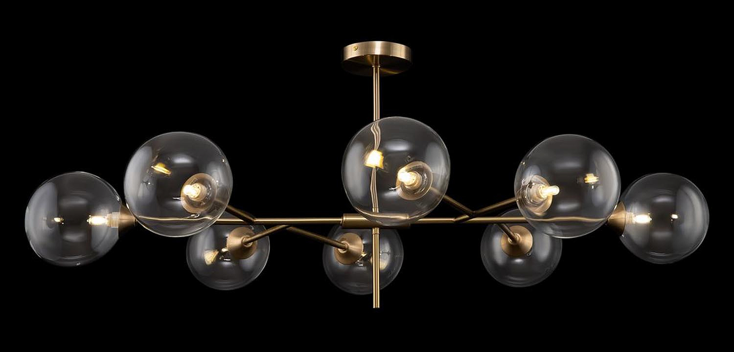 Потолочная люстра Gallotti & Radice Leaf Bronze 8 Потолочная люстра Gallotti & Radice Leaf Bronze 8 - Loft-Concept в Грозном