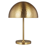 Настольная лампа с полусферическим абажуром золотого цвета Generation Lighting варинант исполнения - 1 | Loft Concept в Грозном