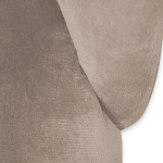 Барный стул вращающийся со спинкой Бежевый Велюр Vendramin Chair варинант исполнения - 3 | Loft Concept в Грозном