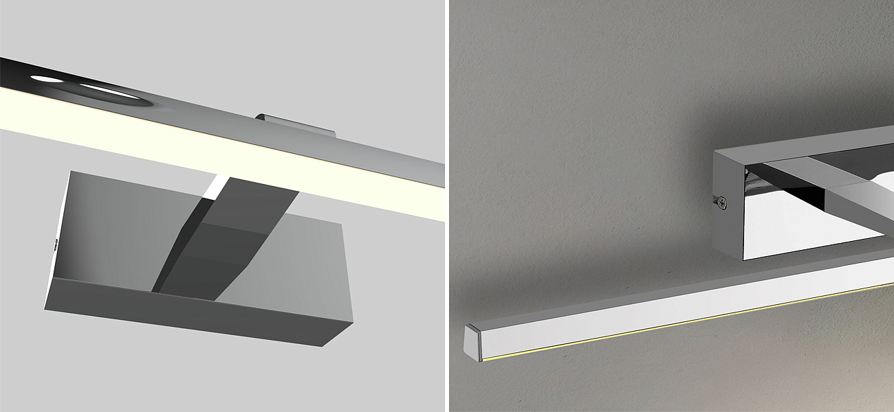 Настенная подсветка цвета хром BACKLIGHT Настенная подсветка цвета хром BACKLIGHT - Loft-Concept в Грозном