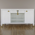 Комод-буфет Elsa Dreams White с открытыми полками   варинант исполнения - 4 | Loft Concept в Грозном