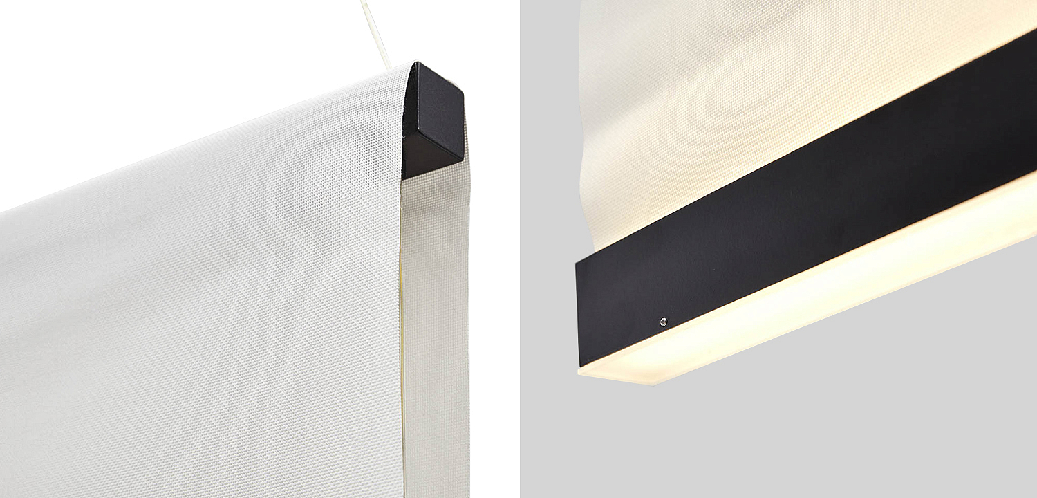 Дизайнерский подвесной светильник из текстиля CANVAS HANGING LAMP 30 Дизайнерский подвесной светильник из текстиля CANVAS HANGING LAMP 30 - Loft-Concept в Грозном