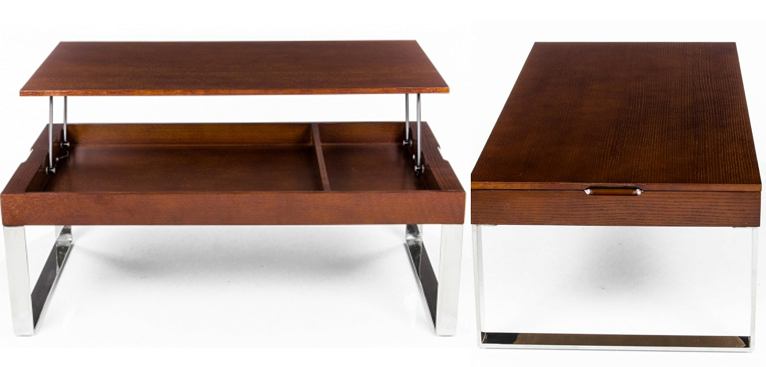 Кофейный стол Annecy Coffee Table brown Кофейный стол Annecy Coffee Table brown - Loft-Concept в Грозном