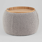 Пуф-трансформер Люкке с крышкой серый варинант исполнения - 3 | Loft Concept в Грозном