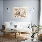 Подвесной светильник со стеклянном плафоном в форме бокала Kaleido варинант исполнения - 22 | Loft Concept в Грозном