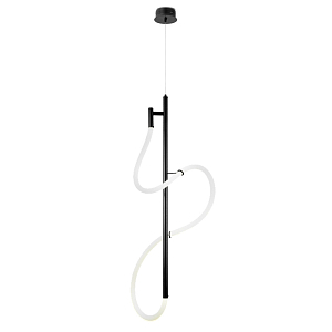 Подвесной светодиодный светильник Knot Lihgt Черный