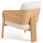 Кресло с каркасом из массива дуба Gallin Chair Boucle варинант исполнения - 4 | Loft Concept в Грозном