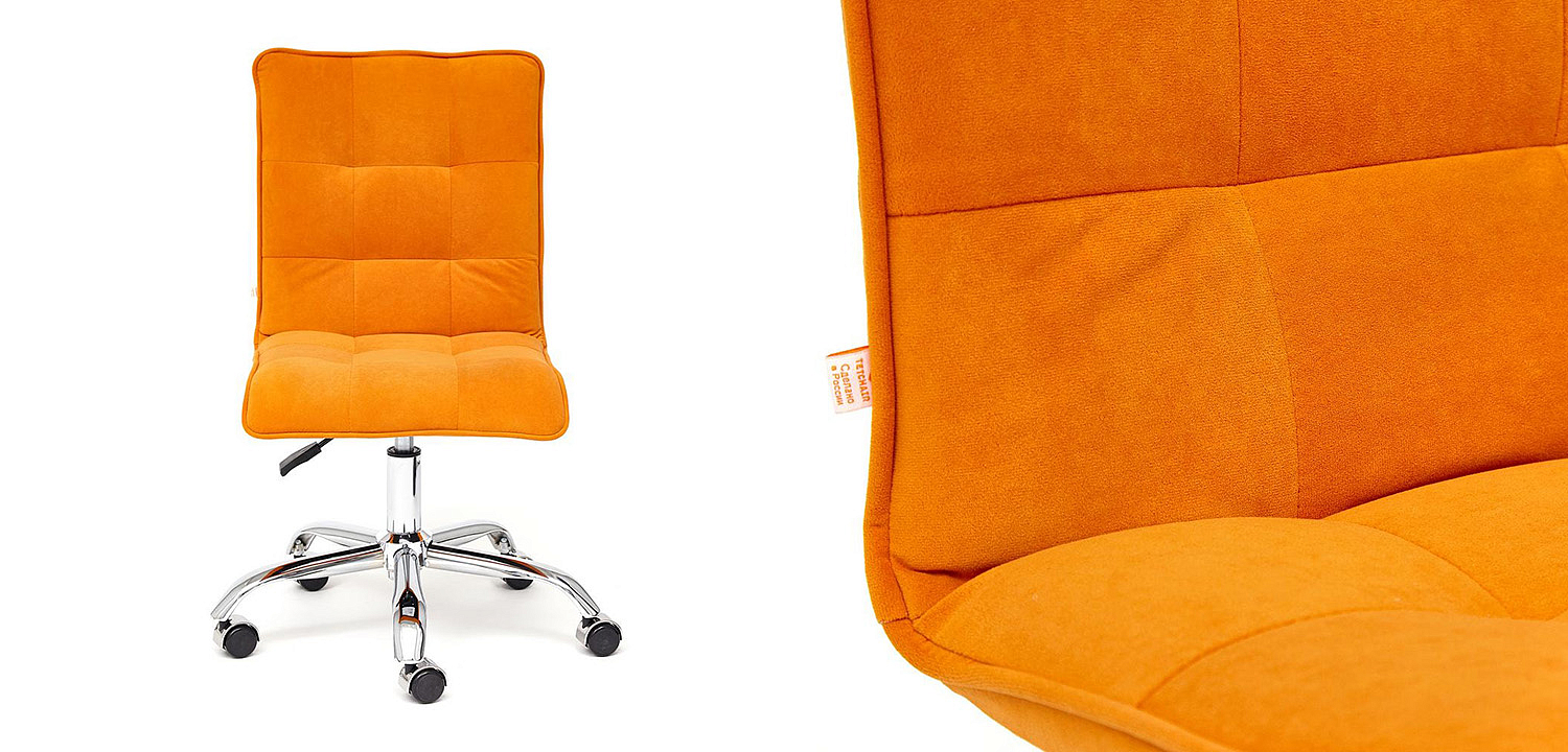 Кресло Deborah flock orange Кресло Deborah flock orange - Loft-Concept в Грозном