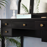 Туалетный столик Stylish Black варинант исполнения - 3 | Loft Concept в Грозном