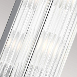  Бра для ванных комнат вертикальное с длинным прозрачным рифленым плафоном Feiss варинант исполнения - 3 | Loft Concept в Грозном