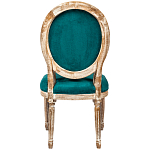 Стул из натурального бука зелёный с цветочным принтом Impressionism in Color варинант исполнения - 2 | Loft Concept в Грозном