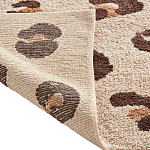 Ковер из хлопка с леопардовым принтом Soft Hugs варинант исполнения - 3 | Loft Concept в Грозном