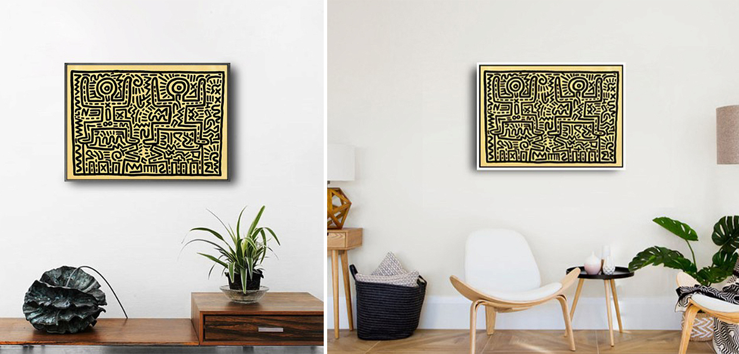Постер Keith Haring 8 Постер Keith Haring 8 - Loft-Concept в Грозном