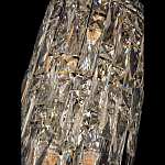 Бра с каскадом из прозрачного хрусталя и корпусом из металла цвета хром Constant Sparks варинант исполнения - 4 | Loft Concept в Грозном