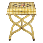 Приставной столик с ящиком в стиле ретро Vintage Rustic Tablecloth варинант исполнения - 1 | Loft Concept в Грозном