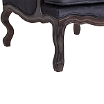 Кресло George Grand Armchair black velour варинант исполнения - 5 | Loft Concept в Грозном